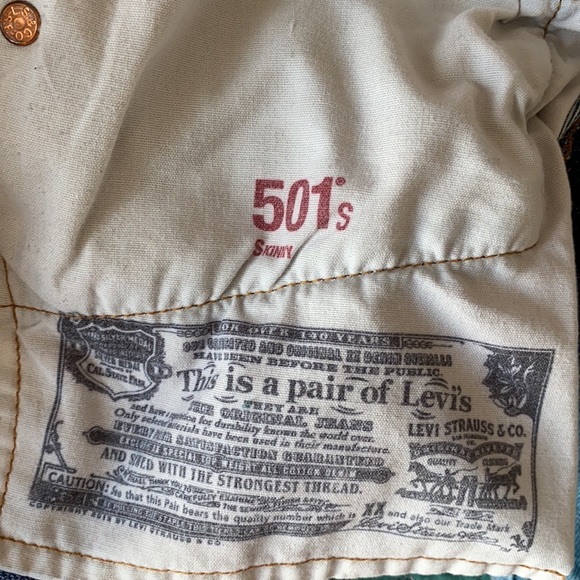 Levi’s 501 high waist wedgie jeans - Picture 6 of 12